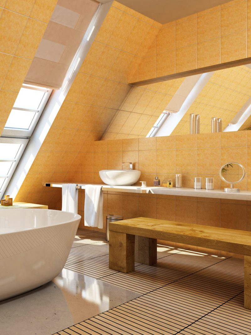 Bad unterm Dach - Ideen und Tipps - Dekoration.de
