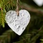 Christbaumschmuck Anhänger aus Ton