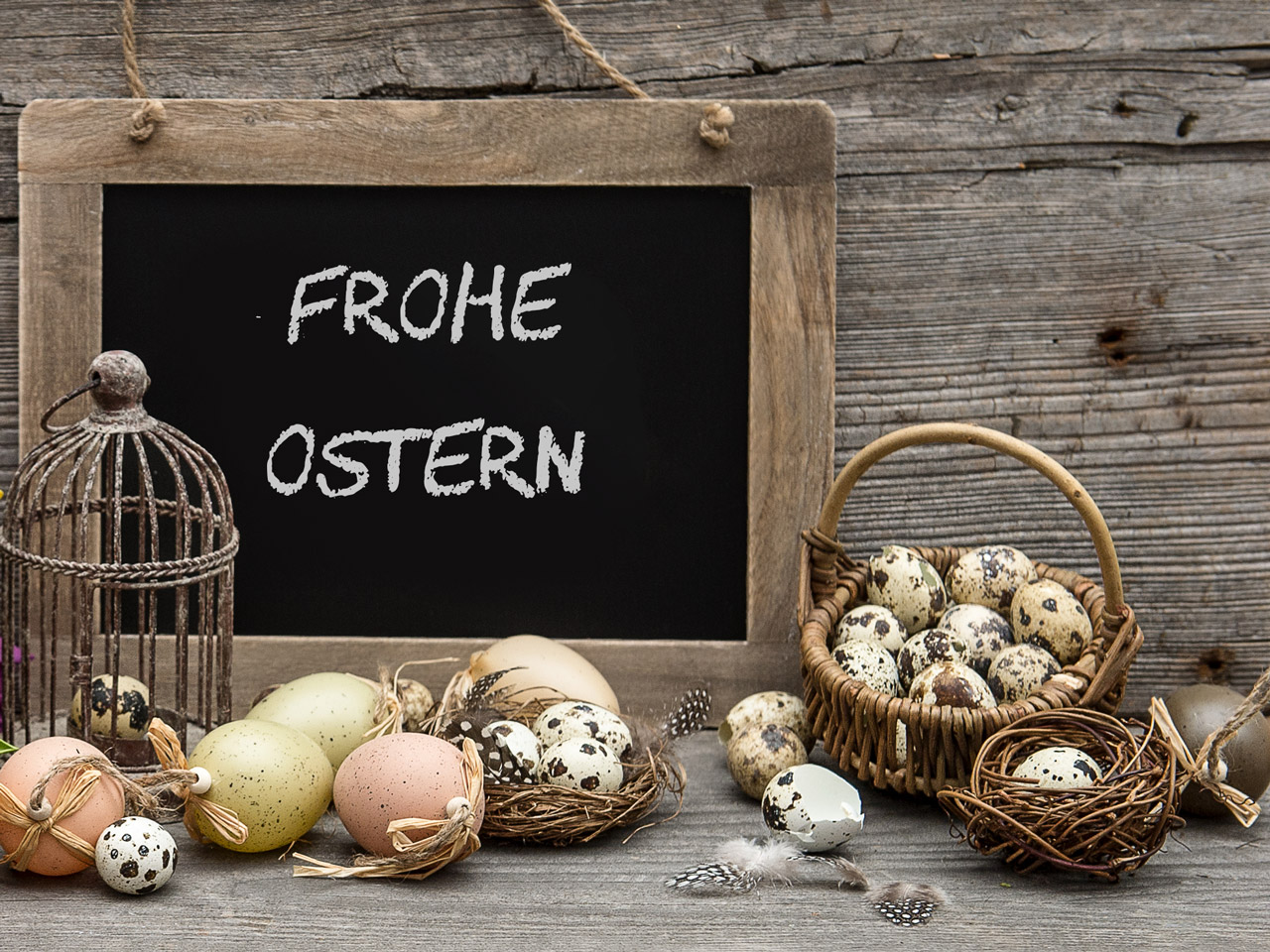 Osterdekoration - Die Wohnung österlich einrichten 